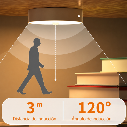 Luz LED con Sensor de Movimiento
