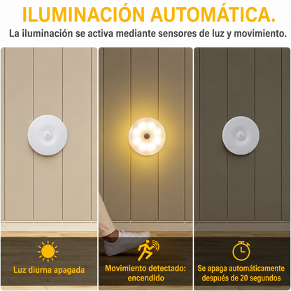 Luz LED con Sensor de Movimiento